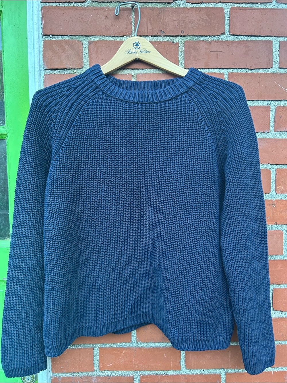 Classic Women's Navy Crewneck Sweater